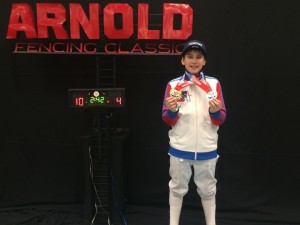 ZFA Arnold classic Y10 foil Champion Dusan Zeljkovic