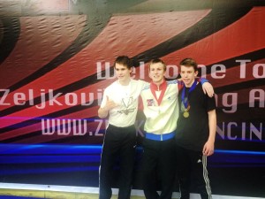 ZFA Senior Open Foil Marh 15 2015 Mens medal podium