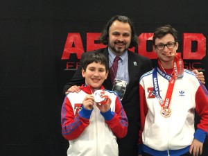 ZFA medals on Arnold classic